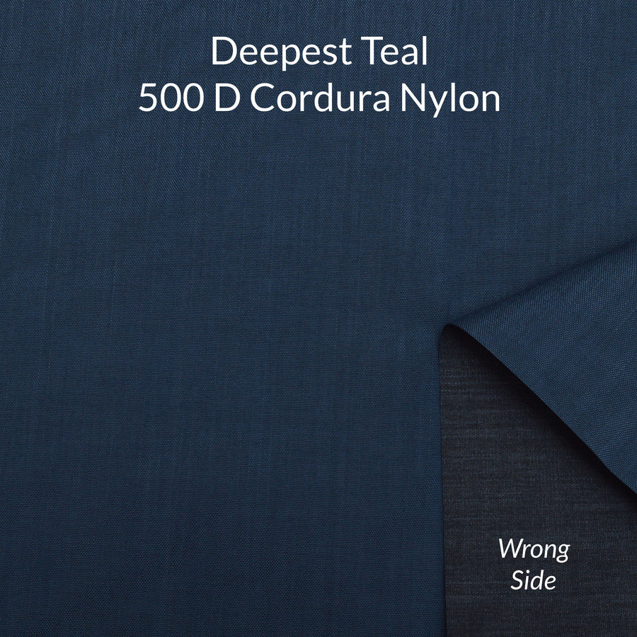 Deepest Teal 500 Denier Cordura Fabric