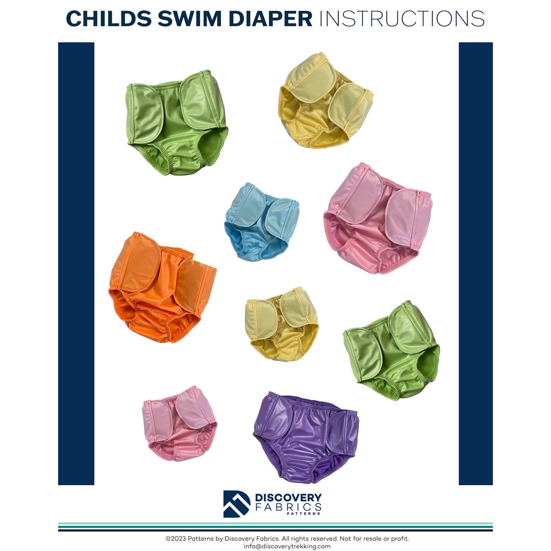 Child's Swim Diaper PDF Pattern