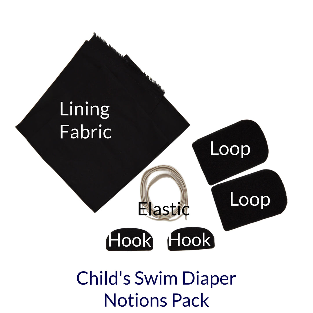 Child's Swim Diaper Notions Pack
