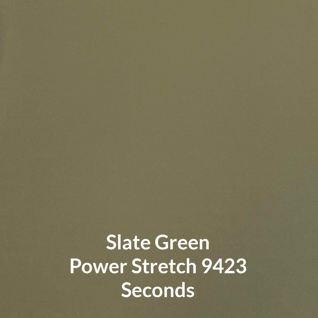 slate pale green grey power stretch fleece seconds