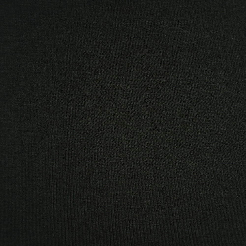 Bamboo Fleece Fabric Black