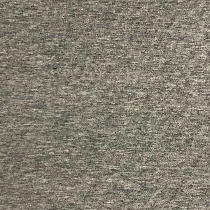 Heather Cement Bamboo French Terry Fabric
