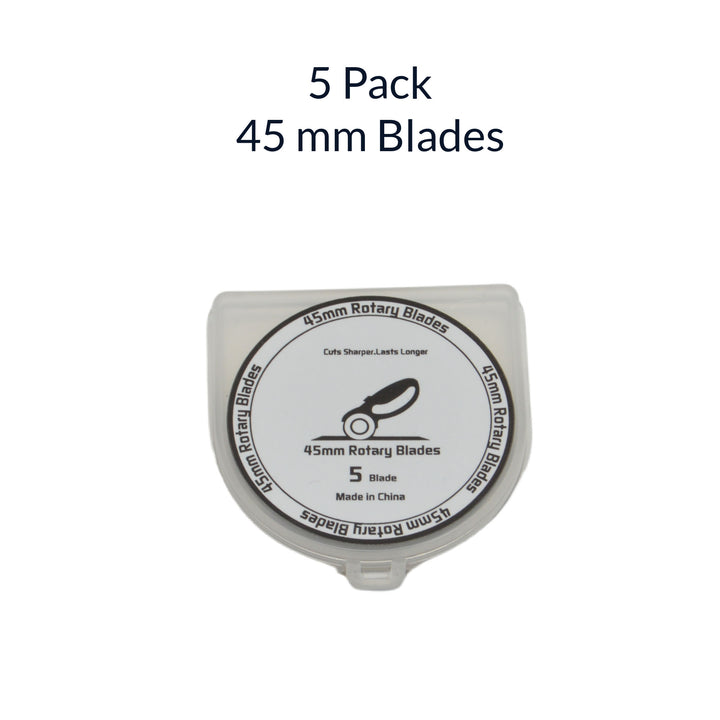 image of 5 pack of 45 mm rotary cutter blades