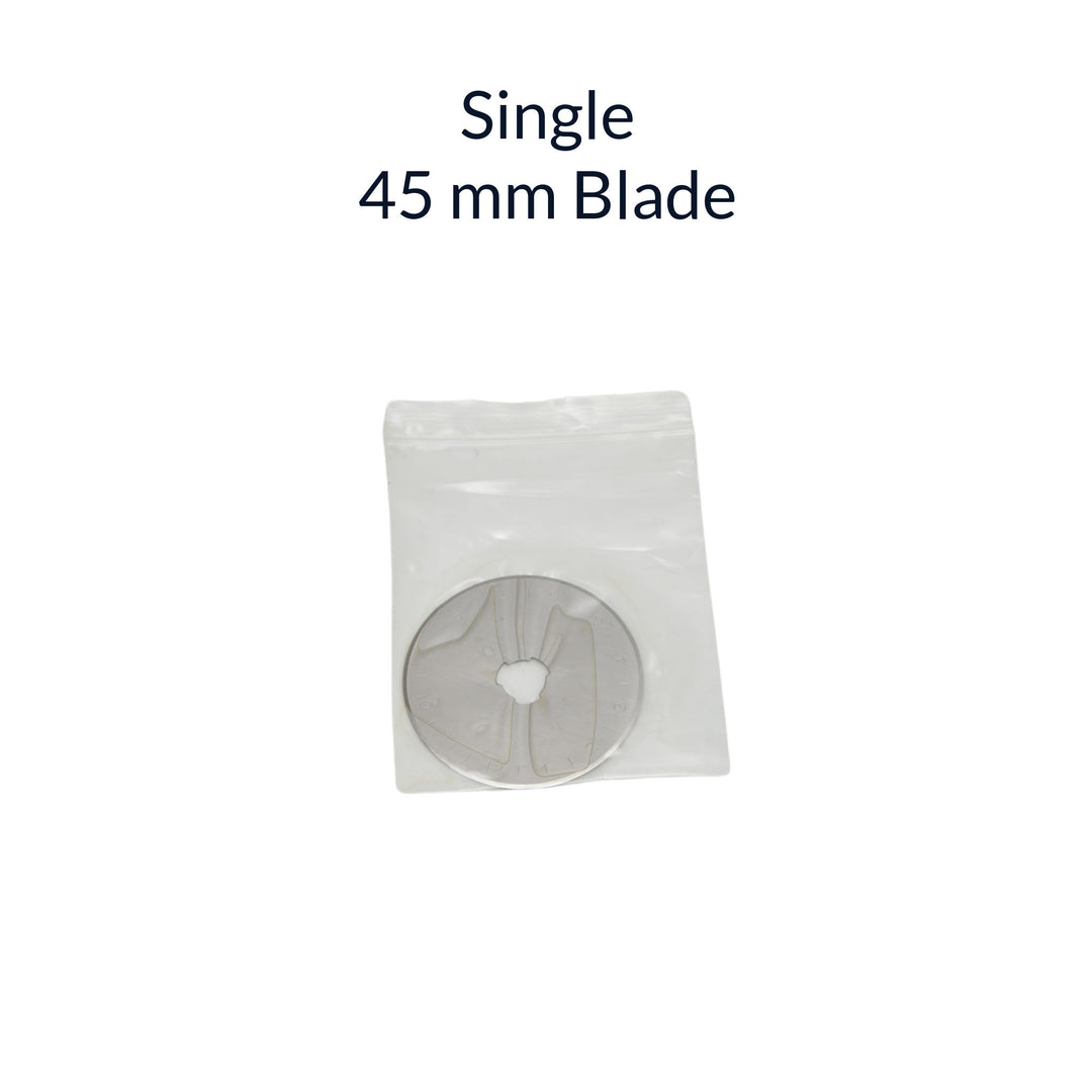 Image of single 45 mm rotary cutter blade