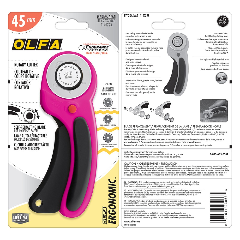 Rotary Cutters and Blades