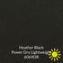 heather black lightweight polartec power dry fabric with sun protection #color_6069or-heather-black