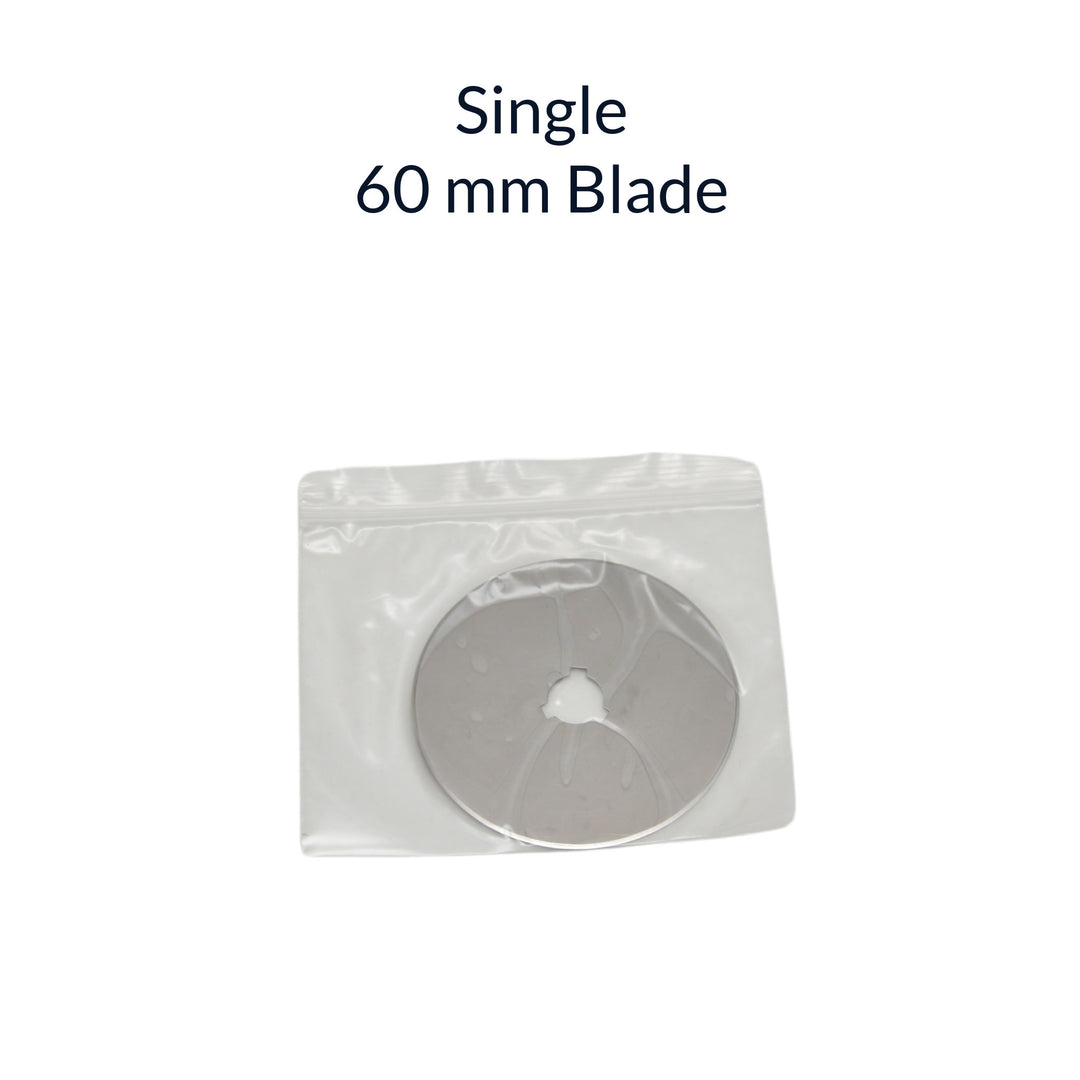 Image of single 60 mm rotary cutter blade