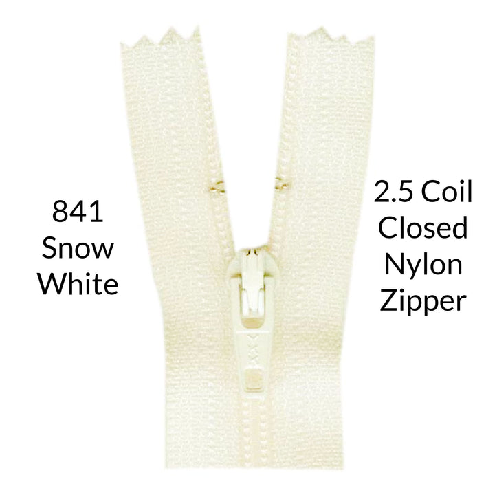 2.5 Lightweight Closed Colored Zippers