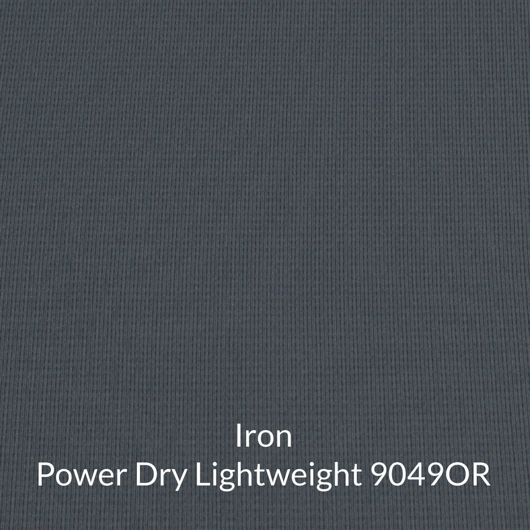 Iron dark grey polartec power dry lightweight