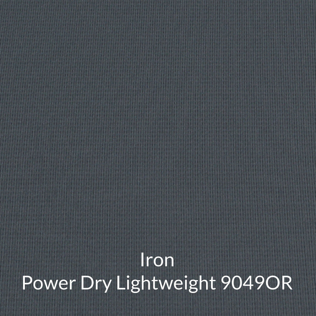 Iron dark grey polartec power dry lightweight