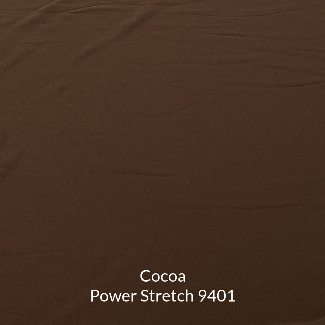 Polartec Power Stretch Fleece Backed