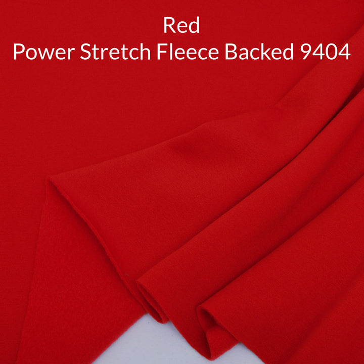 Polartec Power Stretch Fleece Backed