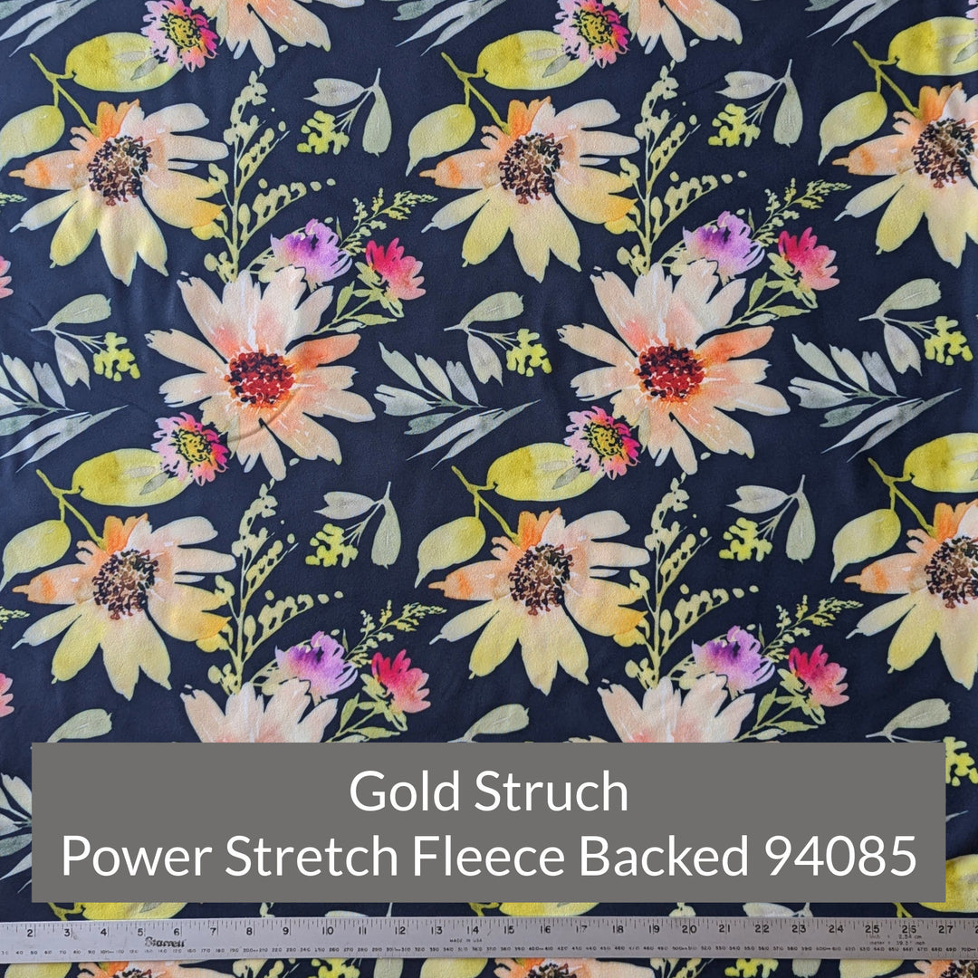 Polartec Power Stretch Fleece Backed