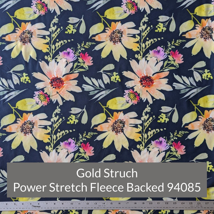 Polartec Power Stretch Fleece Backed