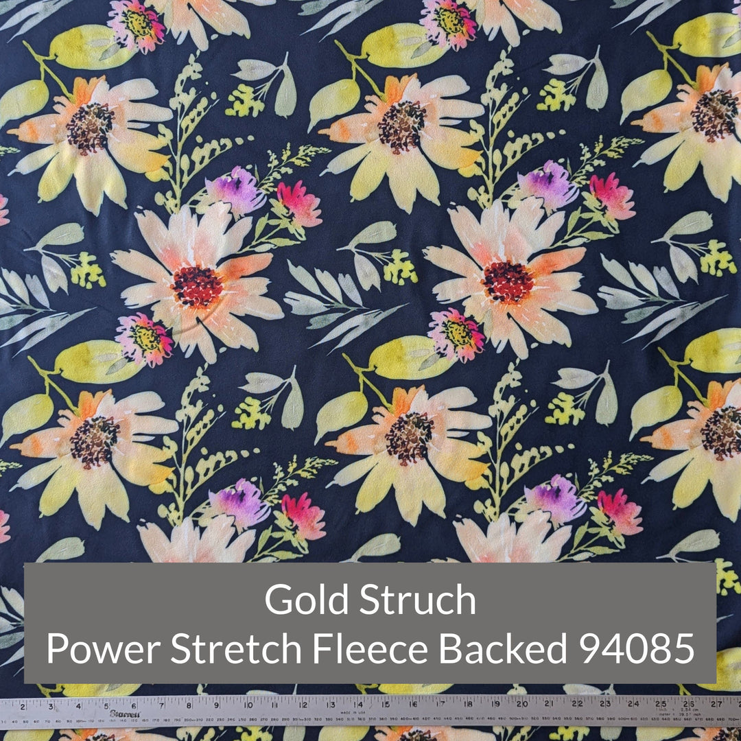 Polartec Power Stretch Fleece Backed