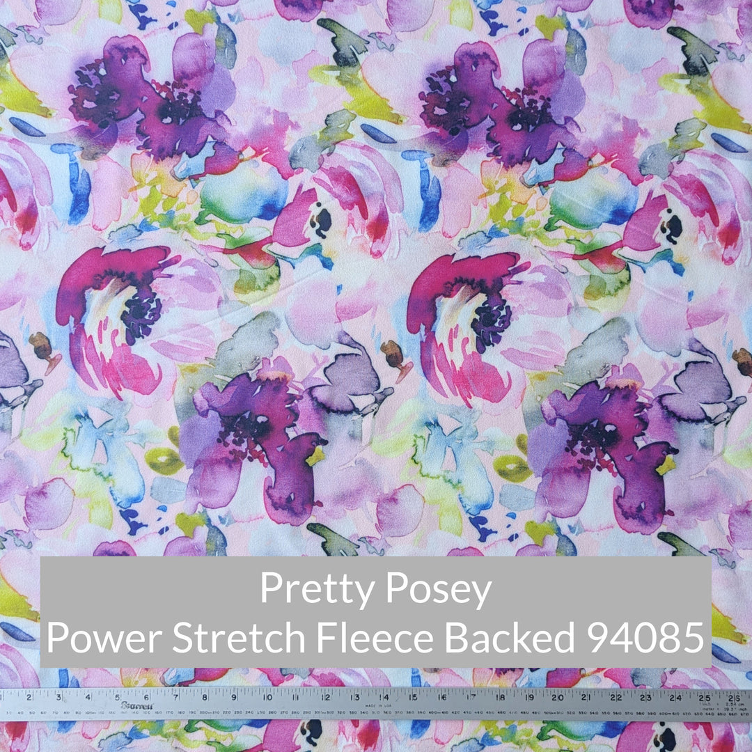 Polartec Power Stretch Fleece Backed