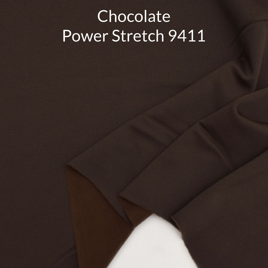 Polartec Power Stretch Fleece Backed