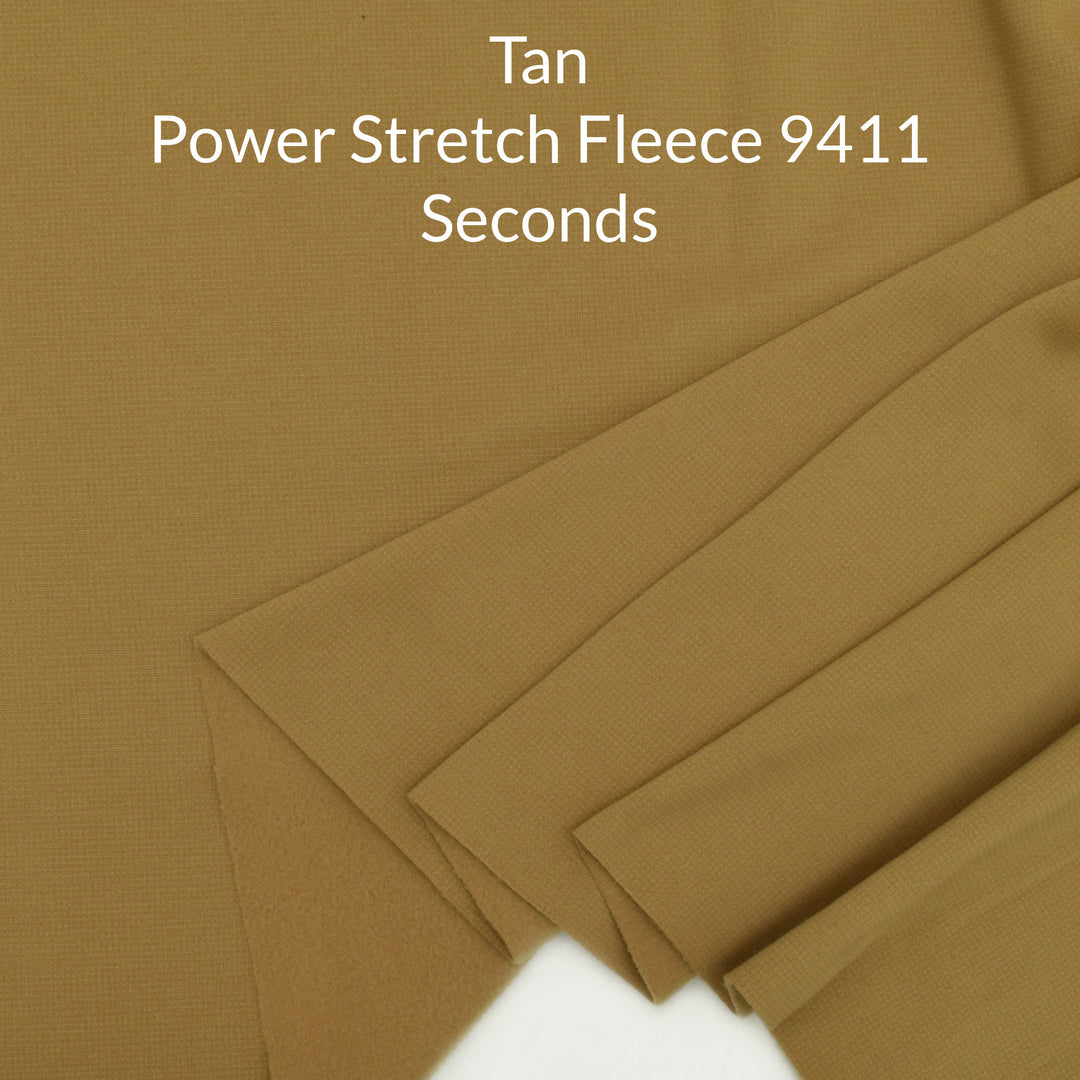 Polartec Power Stretch Fleece Backed