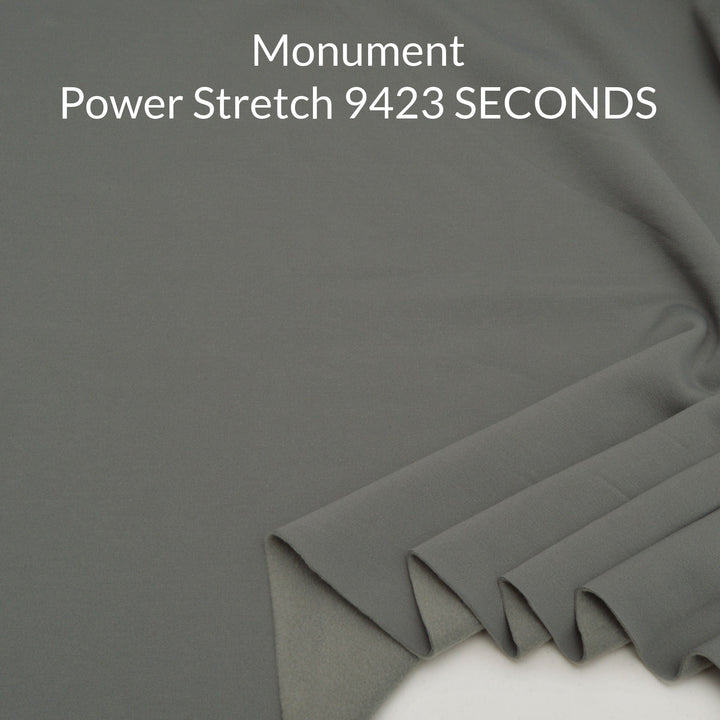 Polartec Power Stretch Fleece Backed