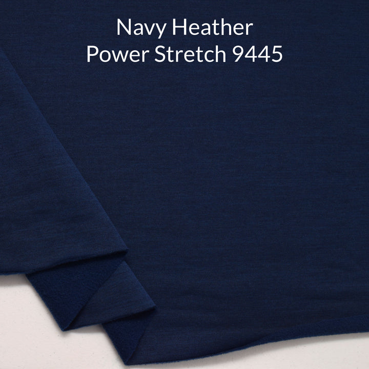 Polartec Power Stretch Fleece Backed