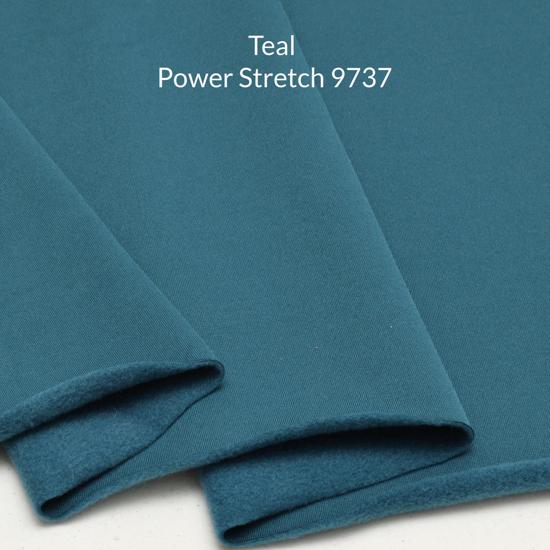 Polartec Power Stretch Fleece Backed