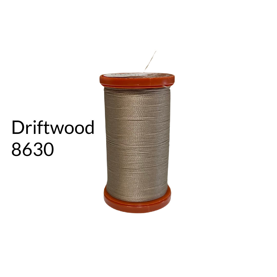 driftwood beige nylon upholstery thread
