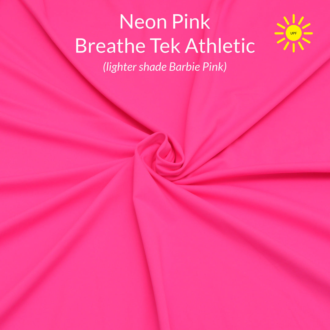 neon pink breathe tek athletic