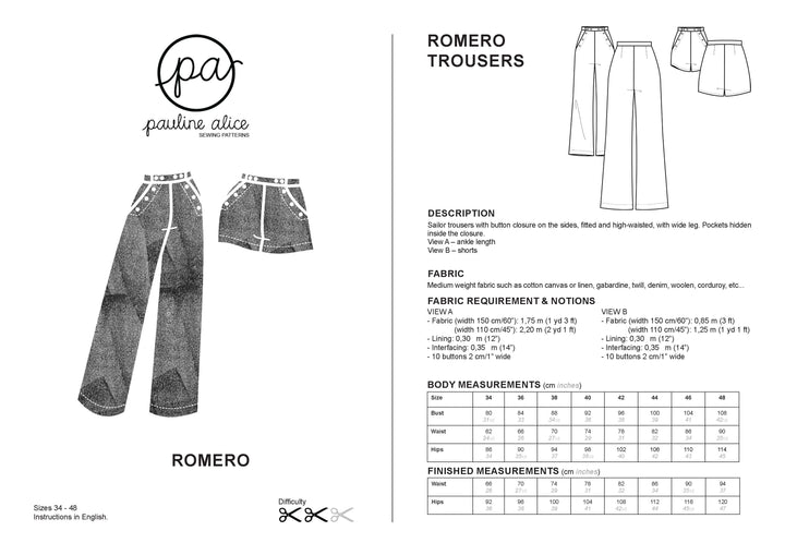 Romero trousers