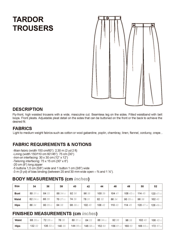 Tardor trousers