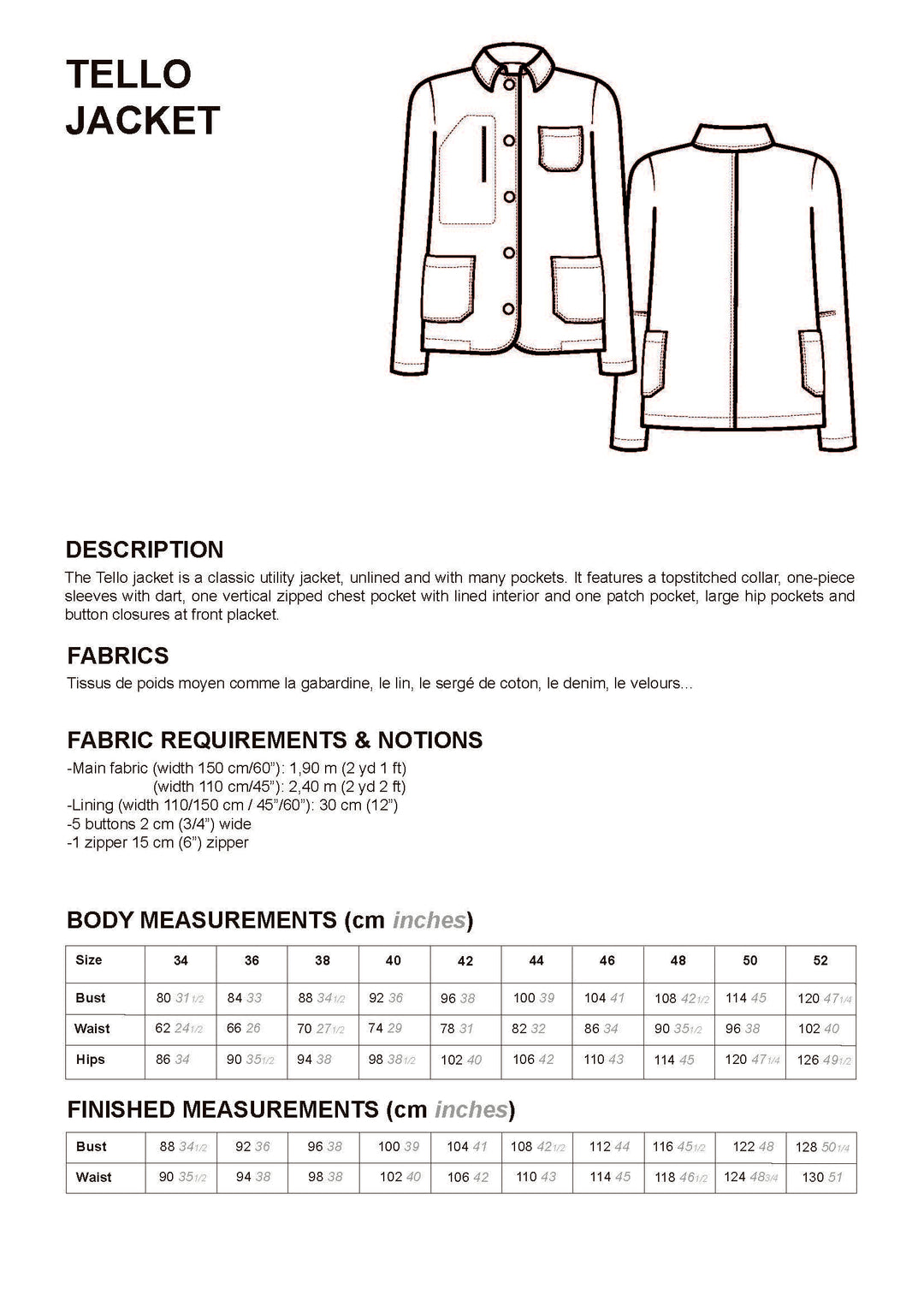 Tello jacket