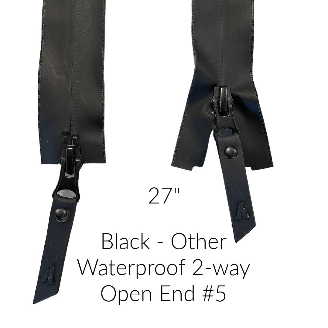 Waterproof 5 Coil Nylon Separating Open Zipper