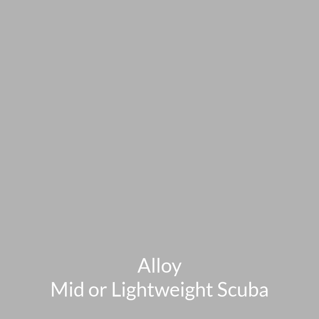 alloy light grey midweight scuba legging fabric swatch
