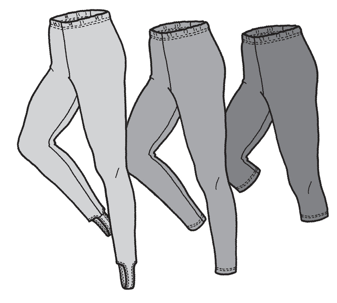 406 – Adult's Sport Tights Pattern