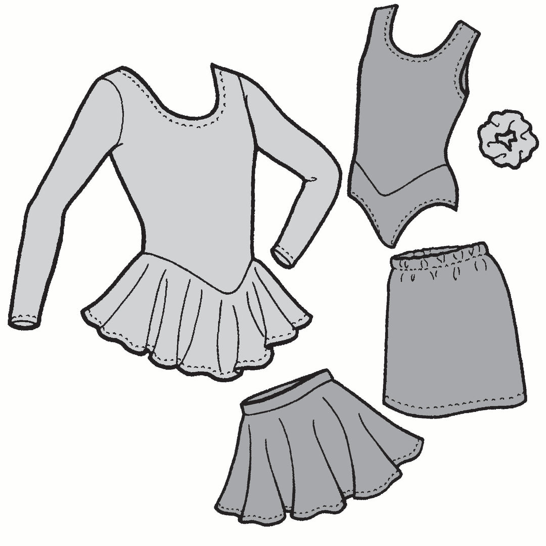 517 – Women's Crystal Lake Skating Outfit