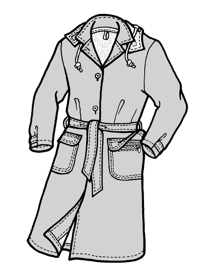 539 – Silver Falls Raincoat Pattern