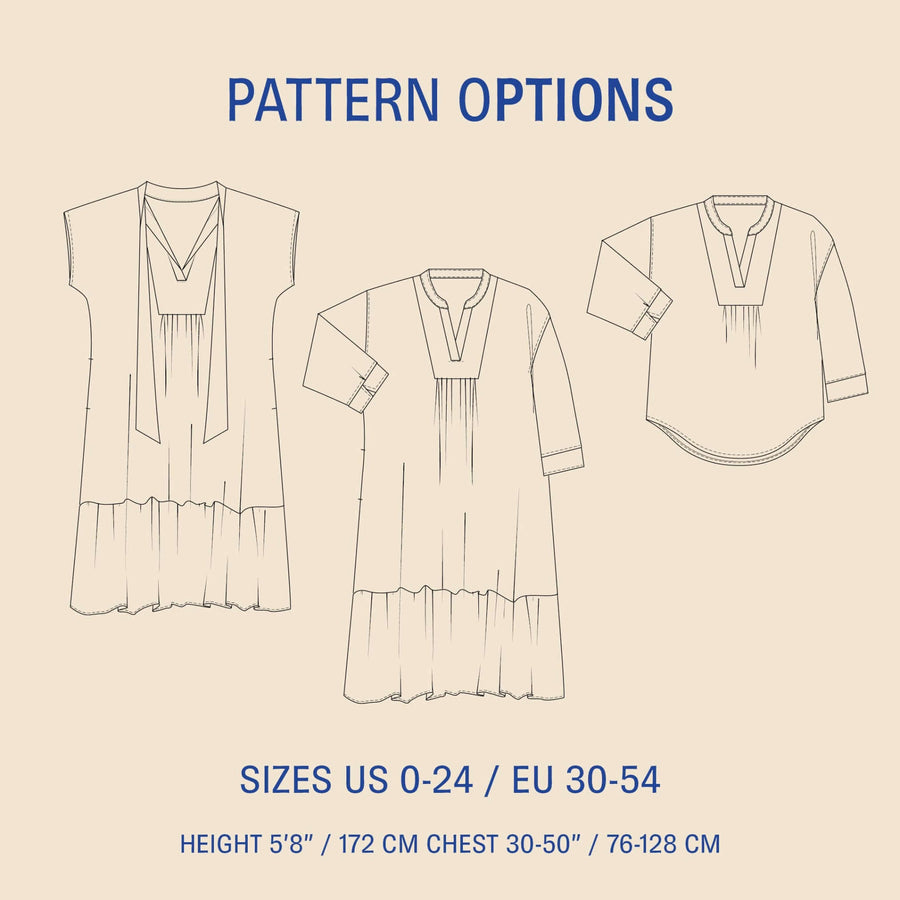 Aurora Dress Sewing Pattern Wardrobe By Me