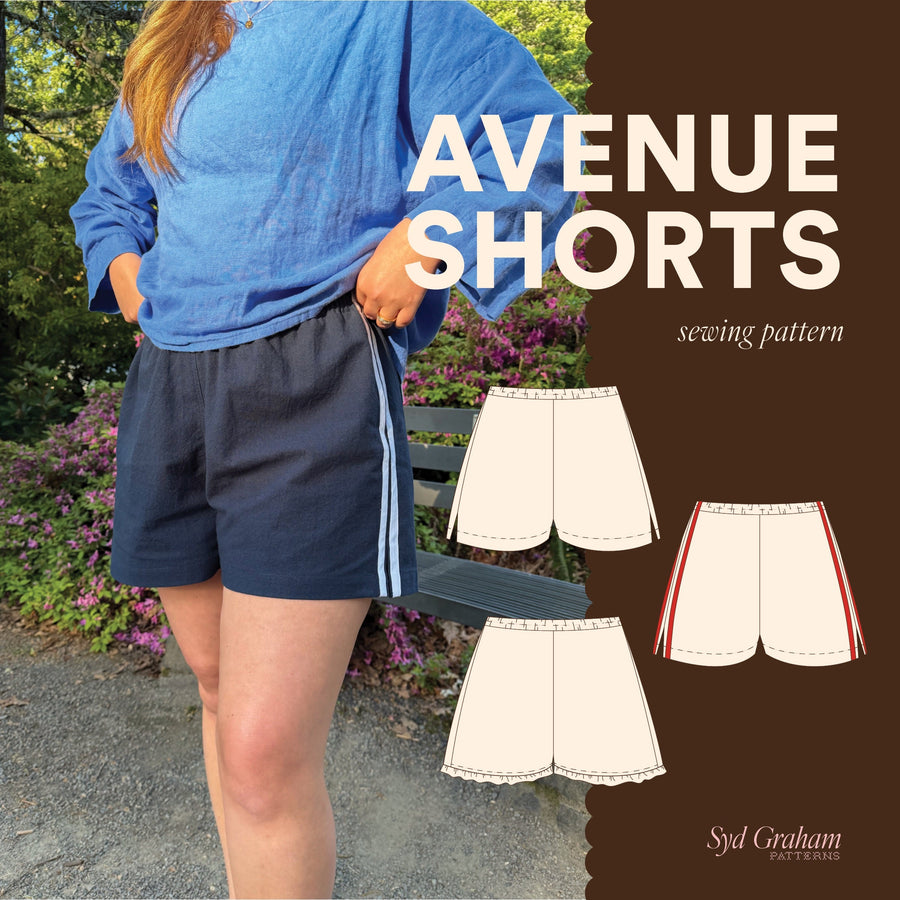 Avenue Shorts Sewing Pattern