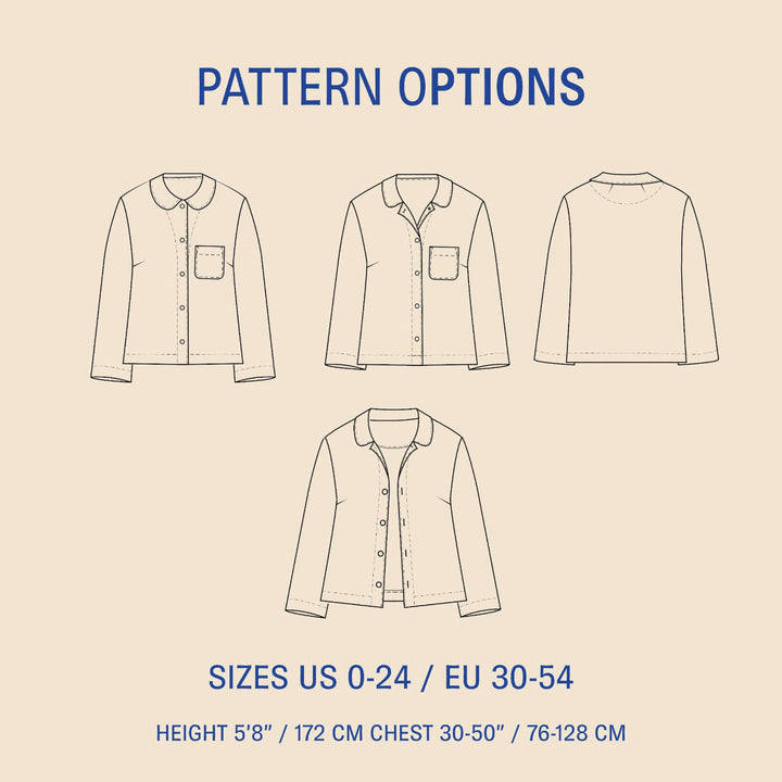 Dukke Blouse Sewing Pattern Wardrobe By Me