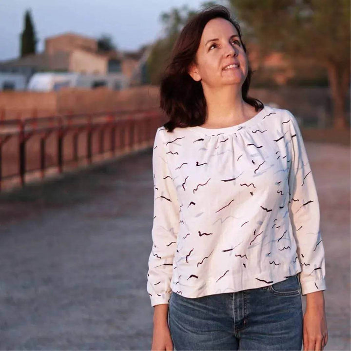 Esther Blouse sewing pattern Wardrobe By Me