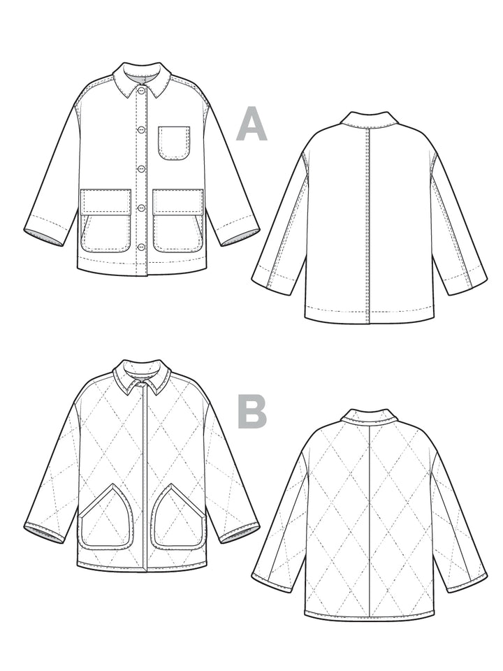 Fowler Barn Coat + Quilted Jacket