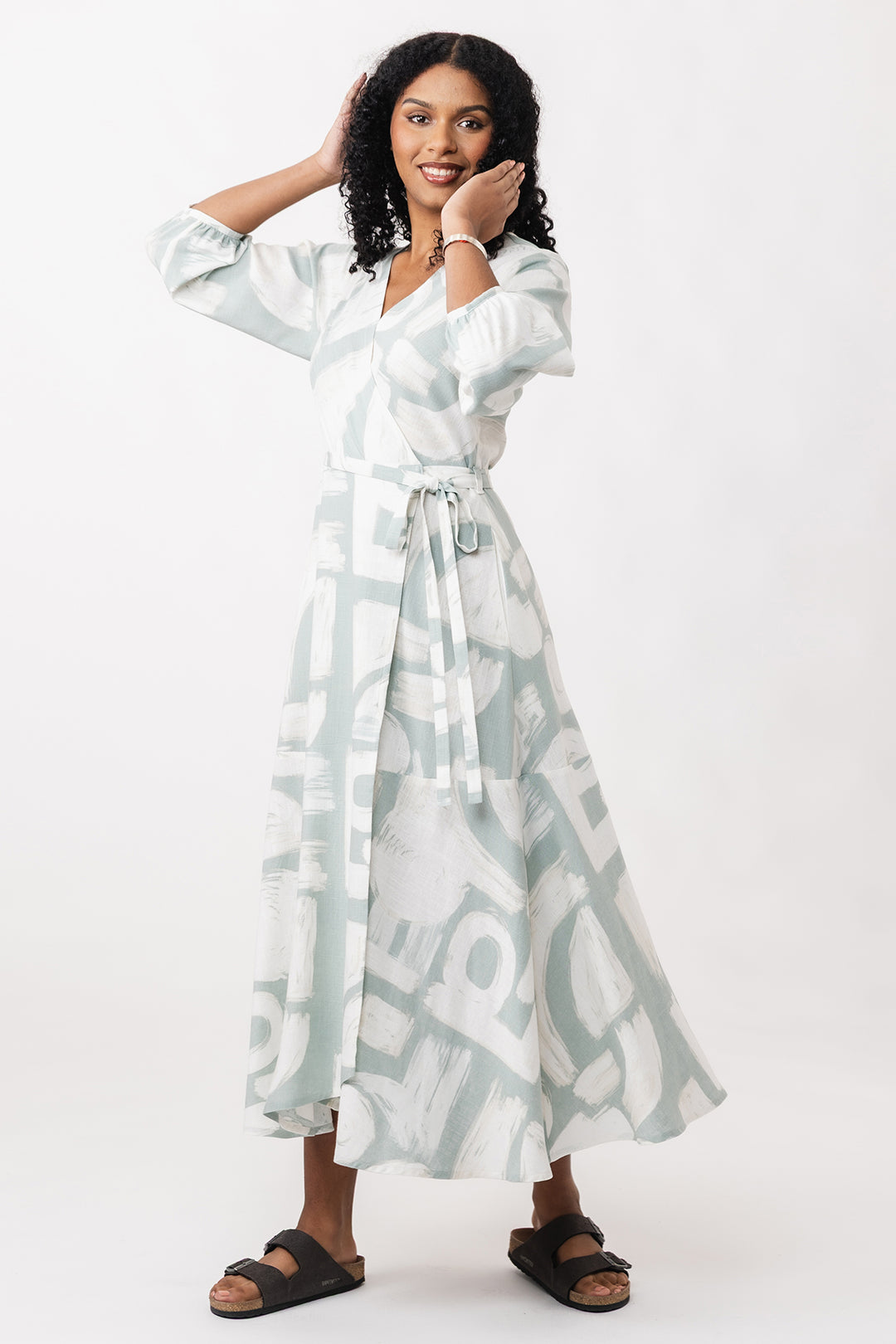 HALI wrap dress