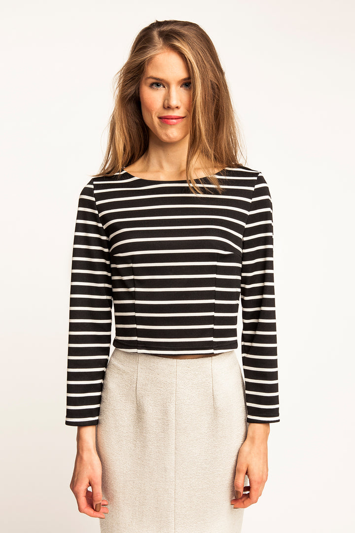 KANERVA button-back tee
