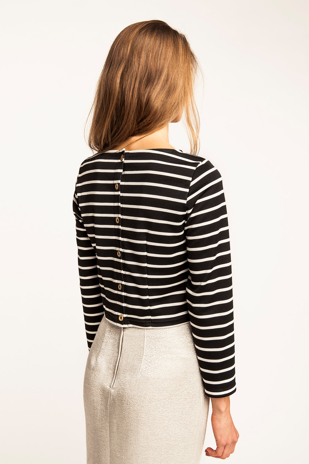KANERVA button-back tee