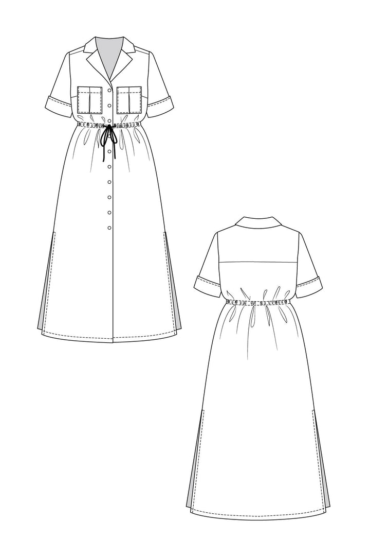 REETA shirt dress