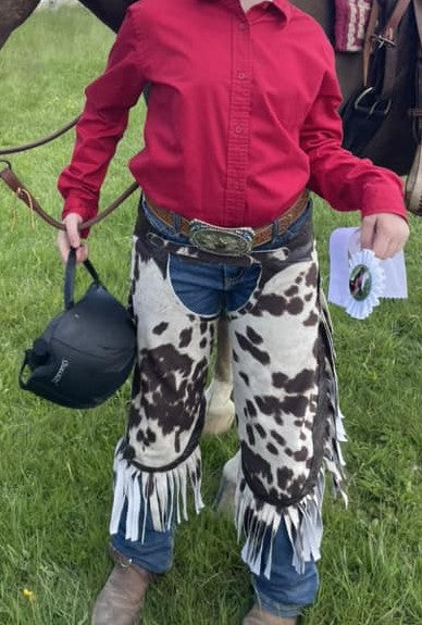 Rodeo and Ranch Riding Chinks - Child - #2305