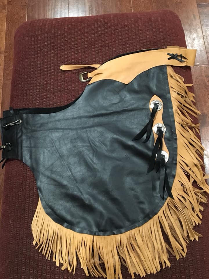 Rodeo and Ranch Riding Chinks - Child - #2305