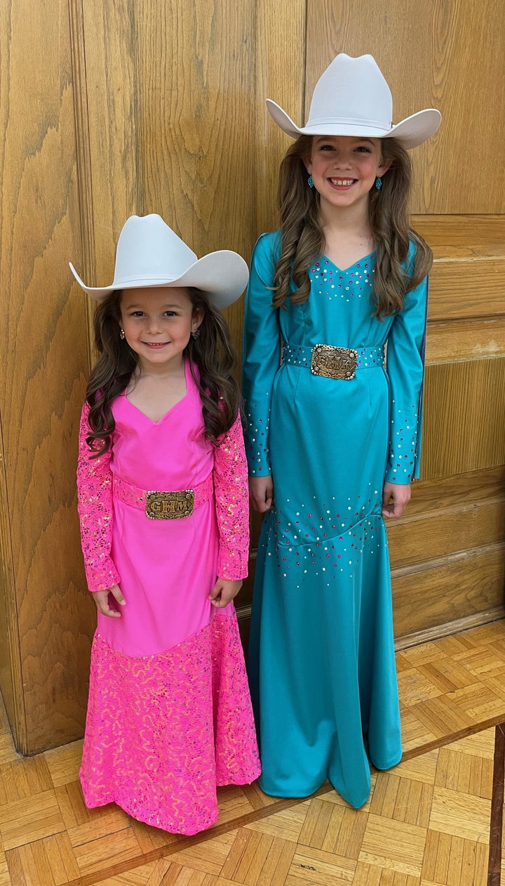 Rodeo Queen Candidate Fancy Flounce dress - Misses - #5100