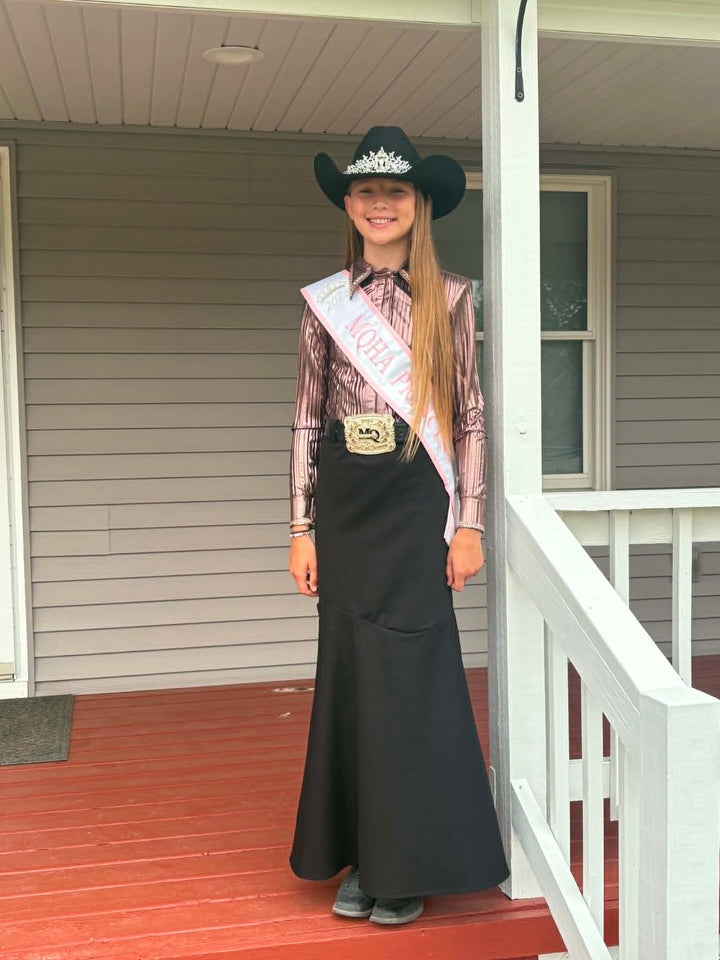 Rodeo Queen Candidate Fancy Flounce dress - Misses - #5100