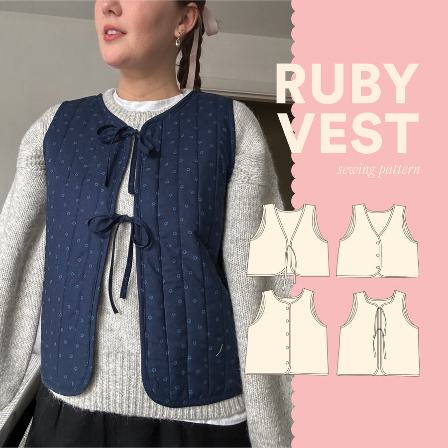 Ruby Vest Sewing Pattern