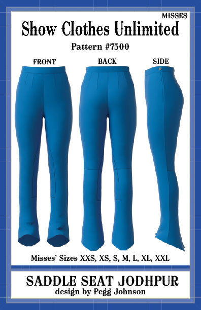 Saddle Seat Jodhpurs - Misses - #7500